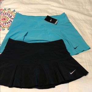 blue nike tennis skirt